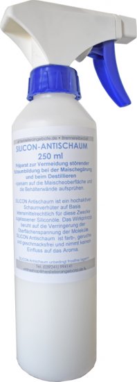 SILICON-Antischaum - 250 ml - Sprühflasche - Click Image to Close